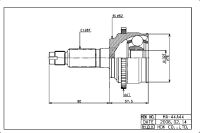 Шрус MA-044A44
