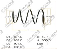 Пружина TG-CSS0006 / C4T-11981 * Ti·GUAR