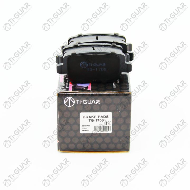Тормозные колодки TG-1708/PN0461 * Ti·GUAR